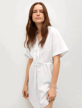 Load image into Gallery viewer, LINEN WRAP DRESS